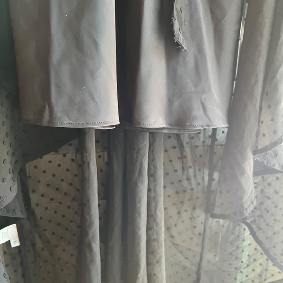 Vetta The Convertible Wrap Dot Dress Black Size M - Picture 14 of 16